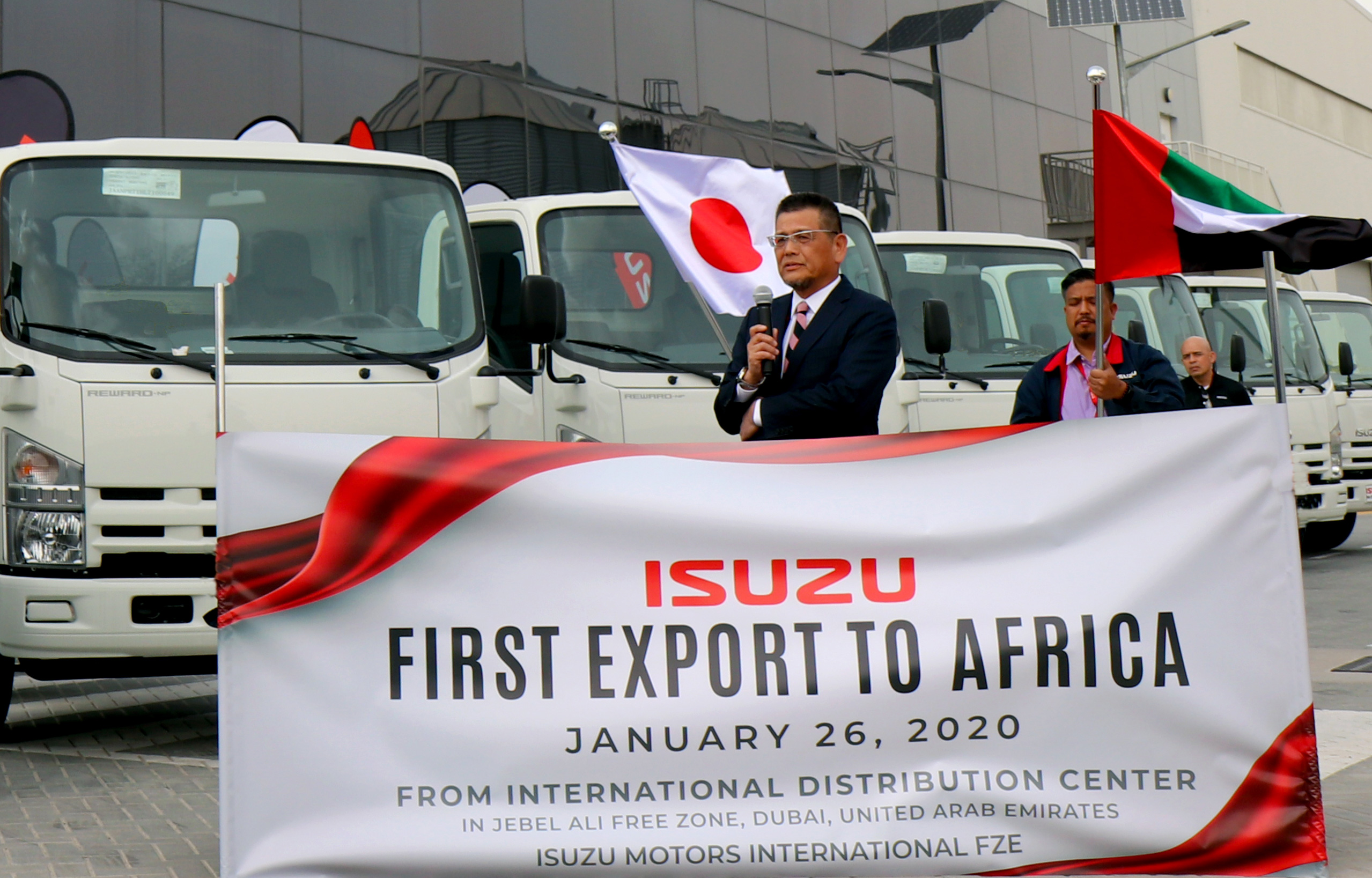 Isuzu First Export to Africa - Speech Opening