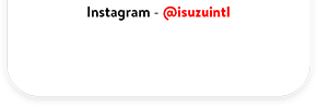 ISUZU Instagram Page