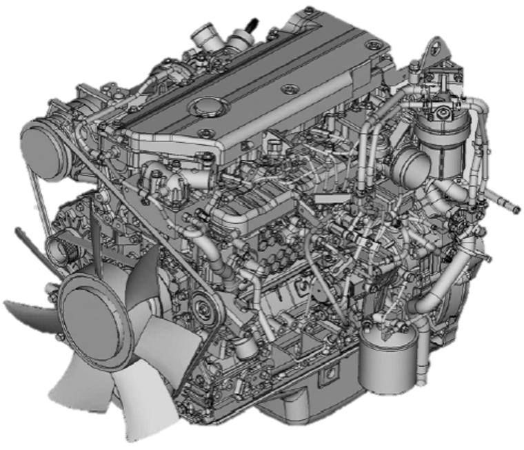 4HK1-TCN Engine