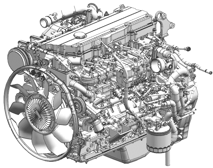4HL1-TCN Engine